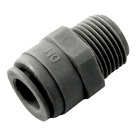 Push-In Tube Fitting - Adapter - 1/4