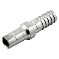 Push-In Tube Fitting - Stainless Adapter - 1/4