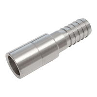 Push-In Tube Fitting - Stainless Adapter - 3/8