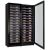 Allavino Reserva LED side-by-side wood front shelves shallow depth wine refrigerator