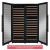 Allavino Reserva 3Z-VSW15471-B black metal side-by-side wine refrigerators