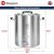 brew pot dimensions