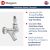 DT2F-BRUSH-SS faucet
