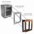 Perlick G5BC24GA Beverage Center - Custom Door