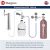 Kegco PCKV-1G pressurized kit setup