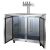 Two Keg Draft Beer Dispensers