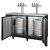 Kegco XCK-2460B-2 Beer Cooler