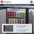 wire shelves add-on converts kegerator to all refrigerator