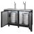 Kegco XCK-2460B-2 Beer Cooler
