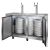 Kegco XCK-2460S-2 Beer Dispenser