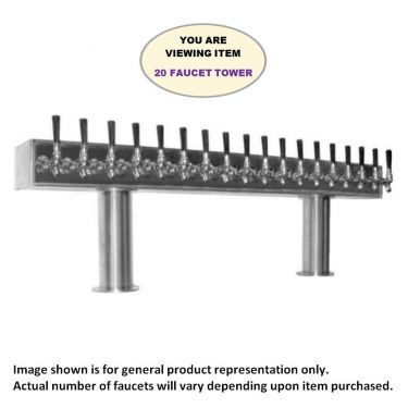 20 Faucet Pass-Thru Tower