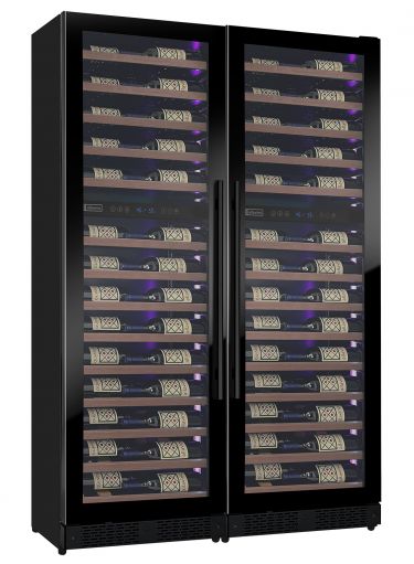 Allavino Reserva 2X-VSW6771D-2B-W shallow side-by-side wine refrigerator