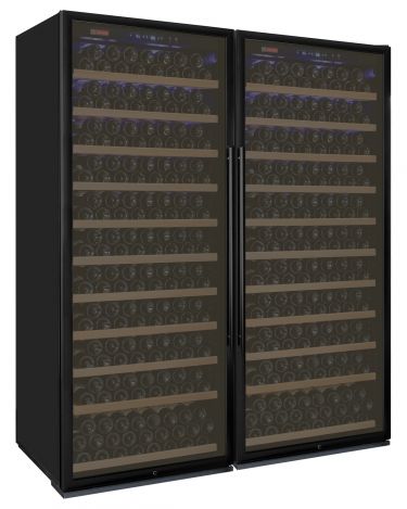 Allavino 2X-YHWR305-1B20 Vite II 554 bottle dual zone side by side wine refrigerator