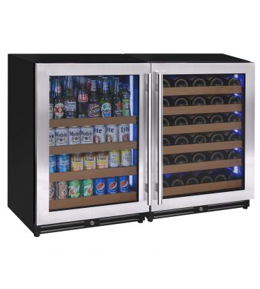 Allavino 2Z-VSWB24L-2S 47 inch wine refrigerator beverage center
