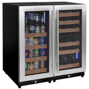 Allavino 3Z-VSWB15-3S20 30 inch three zone wine refrigerator beverage center