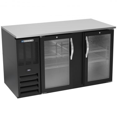 Beverage-Air BB58HC-G-B Back Bar - Left Side Closed