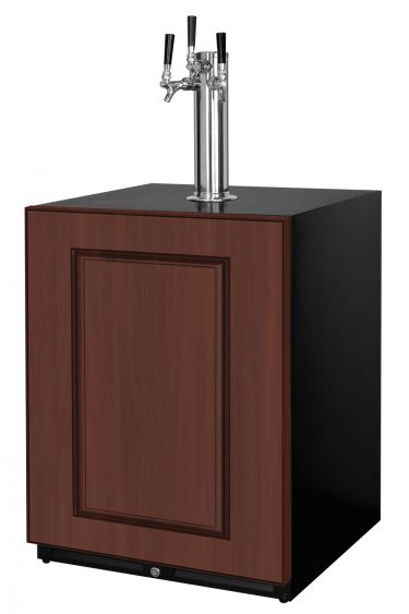 Kegco HBV24UPRL-3 panel ready homebrew kegerator