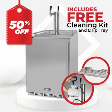 Kegco HK38SSU-L-2 Kegerator