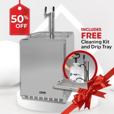 Kegco HK38SSU-L-2 Kegerator