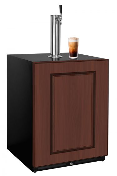 Kegco ICV24UPRR-1 panel ready iced coffee kegerator