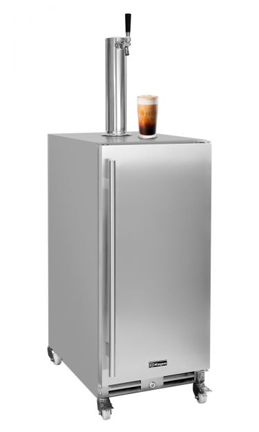 Kegco VSK-15O-SSR 15 inch all stainless steel outdoor kegerator