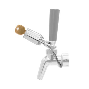 Wrap-Around Keg Beer Faucet Lock