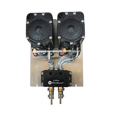 MicroNitro dual tap pneumatic infuser