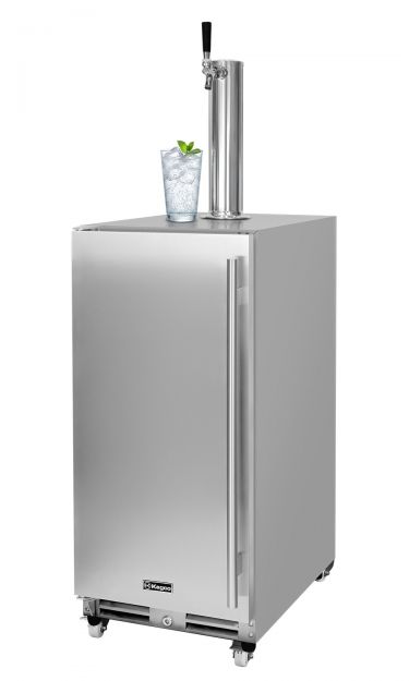 Kegco CWVSK-15O-SSL 15 inch all stainless steel outdoor kegerator