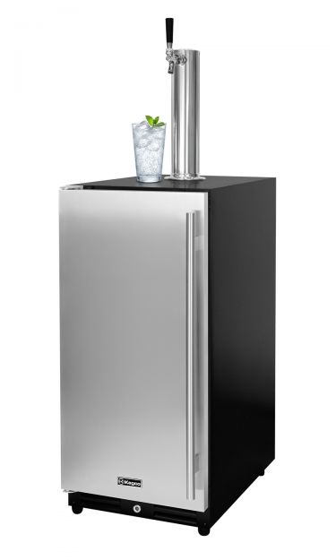 Kegco CWVSK-15UBL 15 inch carbonated water kegerator