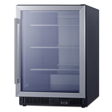 Summit SCF475 Freezer - Angled Empty