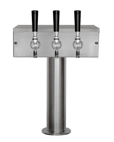 Three Faucet T-Style Tower