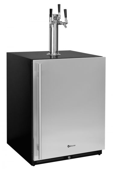 Kegco V24UBSR-3 24 inch wide undercounter kegerator