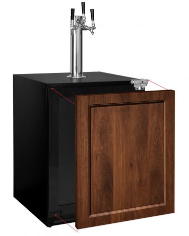 Kegco HBV32ADAPRR-3 homebrew panel ready ADA Kegerator