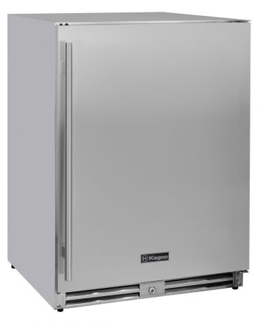 Allavino VSBC-24O-SSR outdoor solid door beverage center