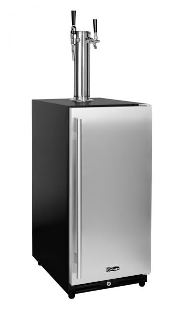 Kegco VSK-15U-BSR 15 inch all stainless steel door kegerator