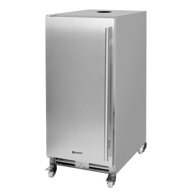 Kegco VSK-15O-SSL 15 inch all stainless steel outdoor kegerator