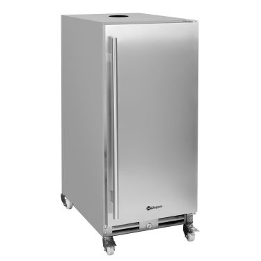 Kegco VSK-15O-SSR 15 inch all stainless steel outdoor kegerator