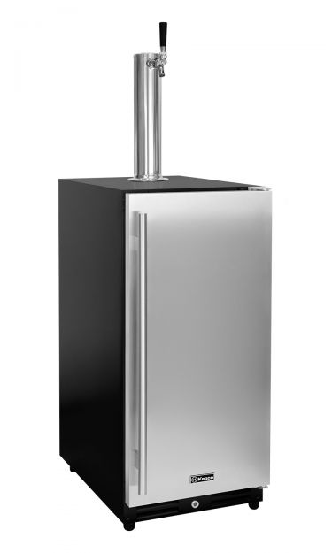 Kegco VSK-15O-SSR 15 inch all stainless steel outdoor kegerator