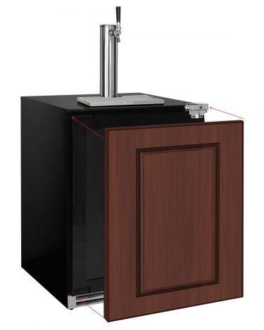 Kegco V24UPRR-1 panel ready kegerator