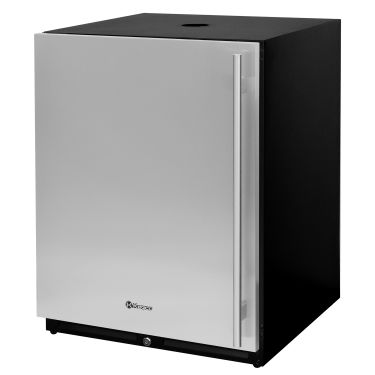 Kegco VSK-32ADA-BSL ada compliant undercounter left hinge kegerator