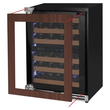 Allavino Reserva VSW5134D-2PRL panel ready undercounter wine refrigerator