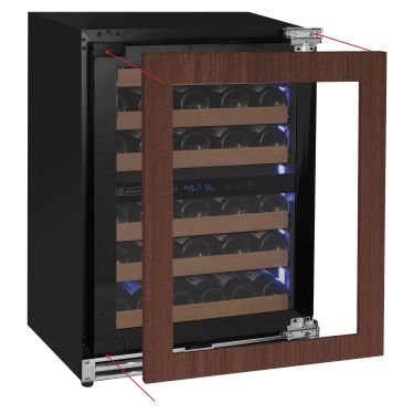 Allavino Reserva VSW5134D-2PRR dual zone panel ready undercounter wine refrigerator