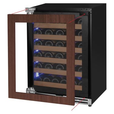 Allavino Reserva VSW5134S-1BL black undercounter wine refrigerator
