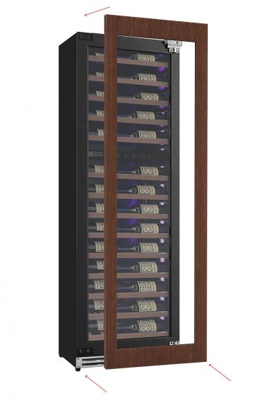 Allavino Reserva VSW6771D-2PRR panel ready shallow wine refrigerator