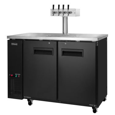 Kegco XCK-2448B-4 4 tap commercial Kegerator