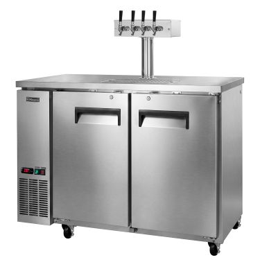 kegco xck2448s-4 4 tap all stainless steel commercial grade kegerator